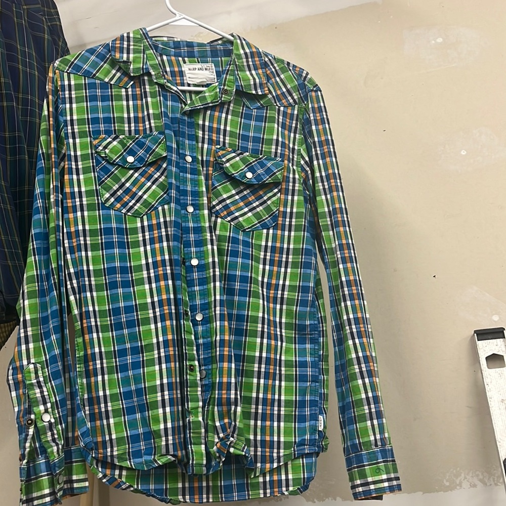 Warp & Weft button down shirt